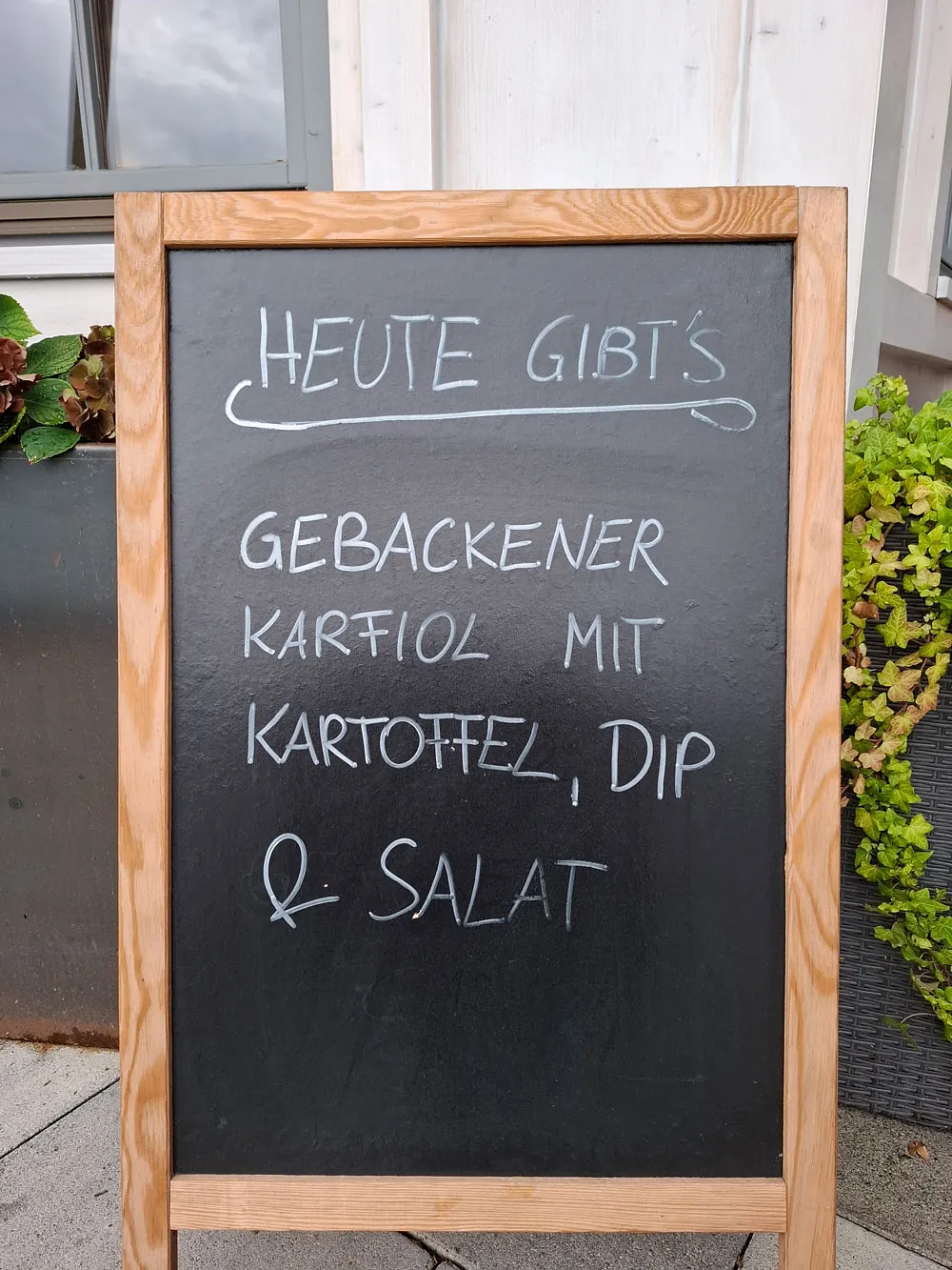 Wochenkarte - Christina's Herzbluat GmbH