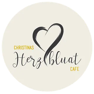Logo von Christinas Herzbluat Cafe in einem Kreis
